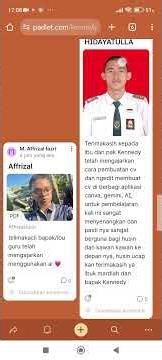 Refleksi atau Umpan Balik Menggunakan Padlet