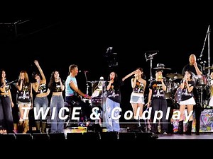 250416 coldplay & TWICE(트와이스) 'We pray' 짧음주의;;... 4K