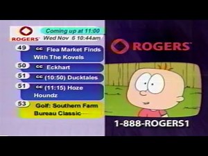 TV GUIDE & TV Commercials (November 6th 2001 10:30am)