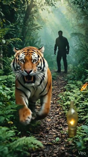 Escape the Predator: Cinematic Tiger Ambush #Viral