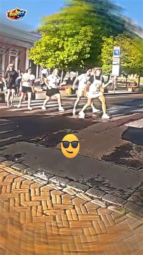 Funny Moments at the Crosswalk Sign 😂