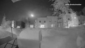 Doorcam captures meteor zooming across Alaska sky