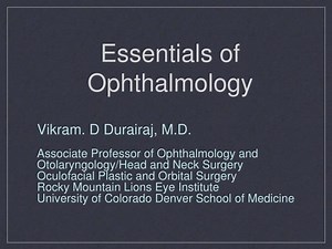 Essentials of Ophthalmology - SlideServe