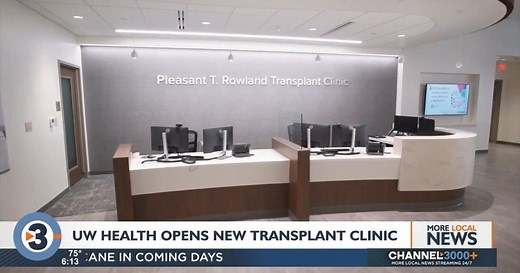 UW Health opens new transplant clinic at University Hospital