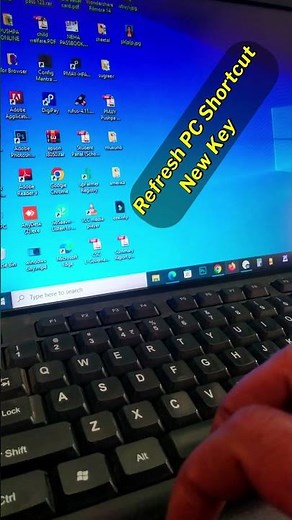 Refresh & Minimize ALL Windows with “Windows + D” shortcut | Computer Shortcut Trick | MAXIndia