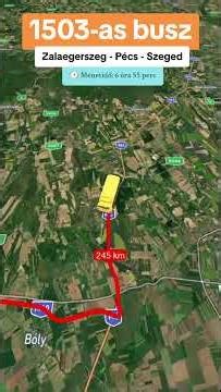 1503-as busz: Zalaegerszeg - Szeged (1503/12)