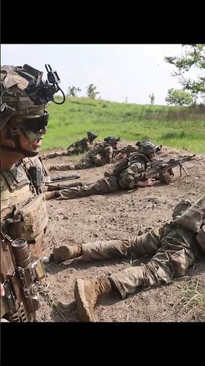 The Training Behind Marine Corps Machine Gun Firepower #shorts #military