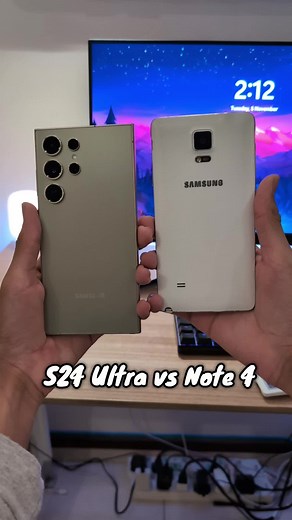 S24 Ultra vs Note 4: A Decade Apart Tech Comparison