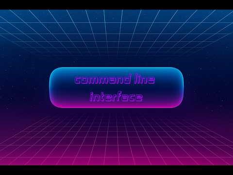 Command Line Interface (Demo2)