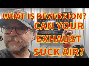 HARLEY EXHAUST AND REVERSION - WHAT IS IT? How EXHAUST can SUCK Air - Baxters Garage