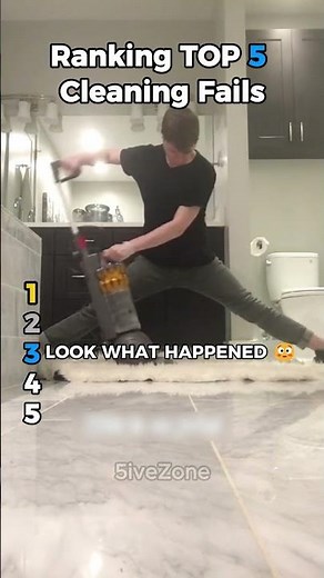 🧼 Ranking TOP 5 Cleaning Fails 🧽