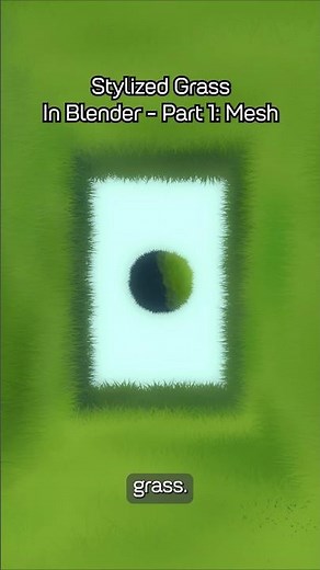 Stylized Grass in Blender - Part 1: Mesh