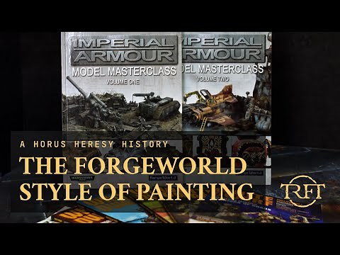 History of the Forgeworld Style of Painting | Why Horus Heresy Painting is Different