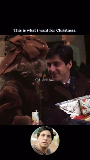 Hollywood Legends on Instagram: "In The Godfather (1972) in this quiet Christmas moment Michael is still just a man in love, not yet the name everyone fears. Kay looks at him with belief. Their love feels simple here, almost fragile, wrapped in winter light and soft promises. They talk like the future is something gentle, something they can choose together. For a brief moment, love is louder than destiny.🎄"