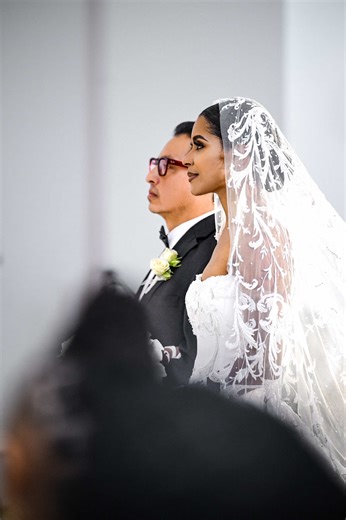 Beautiful Bride's Walk Down the Aisle at Signia Hotel