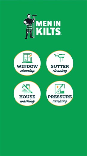 From windows to gutters, we’ve got your home covered. 🏠 Schedule your free estimate with Men in Kilts today! | Men In Kilts Denver