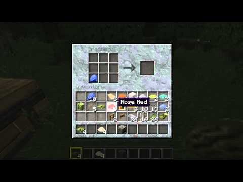 Minecraft - Crafting: purple Dye | lila Farbe