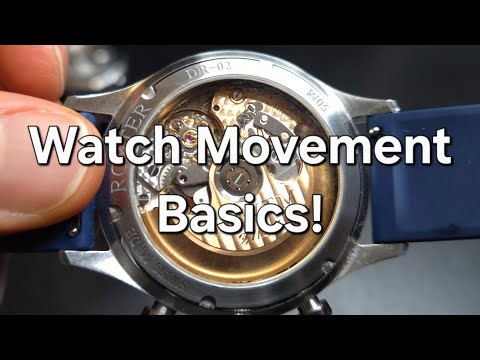 Watch Movement Architecture Basics - How Do Mechanical Watches Actually Work?