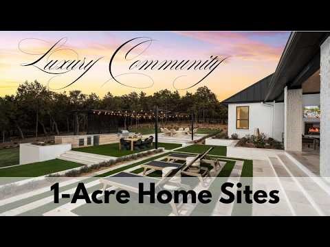 Luxury Living on 1-Acre Homesites | Elegant Designs near San Antonio