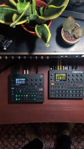 Made a nice lead sound on Digitone II #groovebox #synthesizer #livetechno #synth #musicproducer