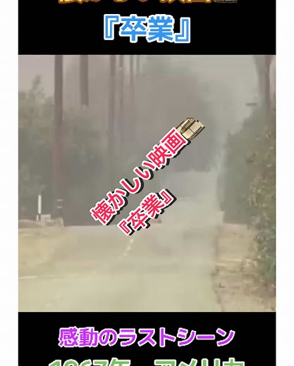 #懐かしい映画🎞️ #卒業 #1967年アメリカ #青春恋愛映画 #ダスティン・ホフマン #キャサリン・ロス #サイモン&ガーファンクル #サウンド・オブ・サイレンス #教会での結婚式から連れ去る #観ました