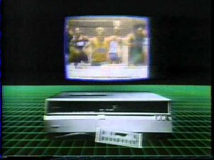 RCA Selectavision 650 VCR commercial 1980