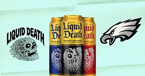 Liquid Death Inks Deal With Super Bowl Champions Philadelphia Eagles