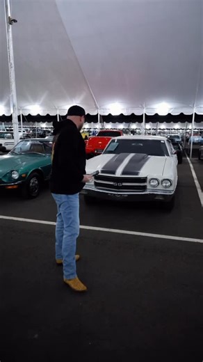 Cole Swindell on Instagram: "My whole life, all I ever knew was my dad driving a Ford Bronco. I wasn’t expecting this story from my brother to hit me the way it did. I never knew he had a Chevelle before I came along. Guess he wasn’t Ford or Chevy, he just loved cool cars! For a second there I felt like I was right there with him waiting for it to come in on the train. @barrett_jackson"