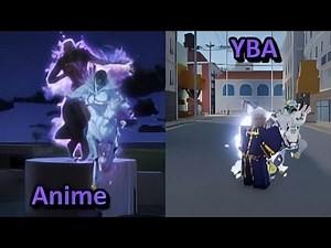 [YBA] MiH's moves and their references in the anime