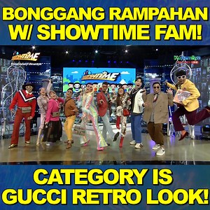 GOOD VIBES! Panoorin ang bonggang rampahan ng Showtime family sa kanilang Gucci Retro Look! ✨ ALIW TO! #ShowtimeSexyFUNmantayan FOLLOW @its showtime Facebook Page for more It’s Showtime Highlights! | It's Showtime