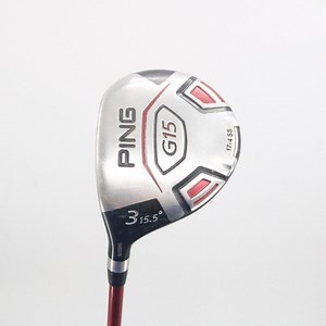 PING G15 3 Fairway Wood 15.5 Degree Graphite TFC 149 Stiff Left Handed 97113H