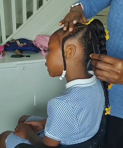 Quick Tips to keep Hairstyle Fresh and baby hair sleek!❤️ keeping your little one's hairstyle neat just got easier! Watch as I did it in seconds...HHairstylTip#KidsHairCare#Momlife#HairTutorial | Katie's Hair Tutorials