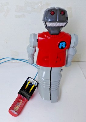 Rare Vintage SearsJapan Bandai Remote Control Battery Operated Robot Clean Works | eBay