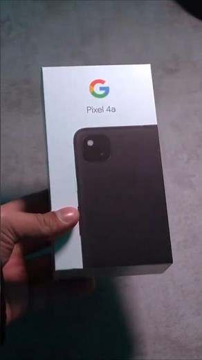 Unboxing Google Pixel 4a in 2024