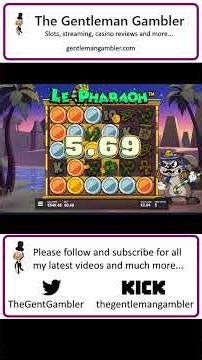 Le Pharaoh - SUPER RARE *golden* shamrock, big win from the super bonus