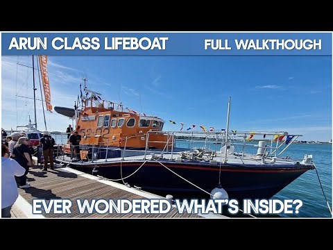 Arun Class Lifeboat I Full Walkthrough I The Marine Channel