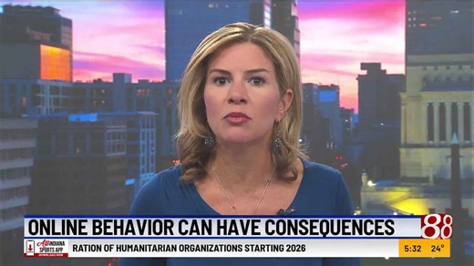 Online behavior can have consequences