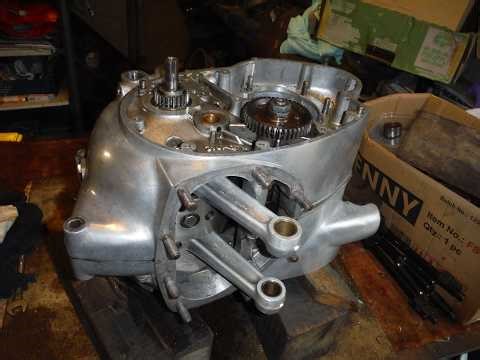 BSA A65 engine bottom end strip / rebuild part 3 - going back together.
