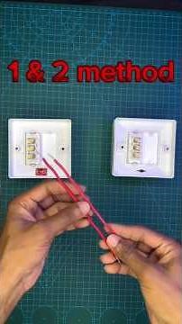 Learn how to wire a two-way switch in 3 easy ways.📈👨‍🔧 #twowayswitchconnection #wiring