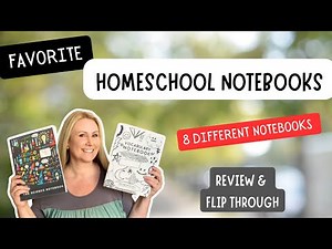 The Notebooks We Use in Our Homeschool & How We Use Them | Schoolnest + Many More | Grades 3-8+