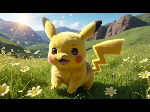 El bebé Pikachu de Pokémon se resbaló | Rimas Infantiles y Canciones para Niños