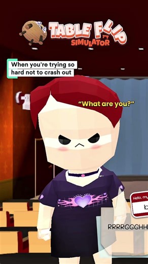 That’s so hard 🙂 #TableFlipSimulator #Gaming #SimulatorGames #IndieGames #pcgaming #steamnextfest