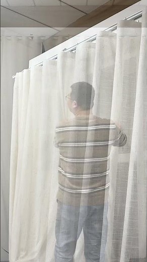 Ultra Smooth Snake Curtain Track｜Effortless Glide & Perfect Waves #homedecor #home #interiordesign