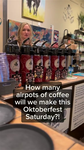 Happy Oktoberfest weekend! #downtownhickory #tfbcoffeehouse #hickorync #supportsmallbusiness #yourcommunitycoffeehousesince2001 #myhky #828isgreat #downtown_hickory #lruofficialcoffeehouse #coffeeteacafewellcrafted #muffin #latte #organicespresso #fyp #baristagram #fypシ #trending #oktoberfest | Taste Full Beans Coffee, Tea, Cafe