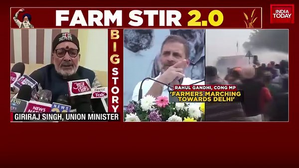 Politics rages on farmers' 'Dilli Chalo' call. #FarmersProtest #KisanProtest #ITVideo #FarmersProtest2024 | India Today | Facebook