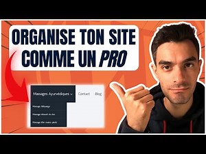 Comment créer un MENU et SOUS MENU sur WORDPRESS ? Menu déroulant