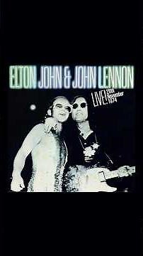 John Lennon with Elton John Live #music #song #shorts