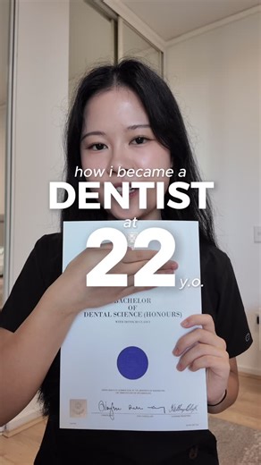 ibu ✩彡 (life by ibu) on Instagram: "how to: become a dentist in australia 🦷🧚 #dentistry #dentalschool #australiandentist #dentist"