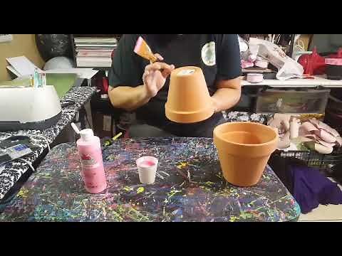 DIY minnie mouse centerpieces