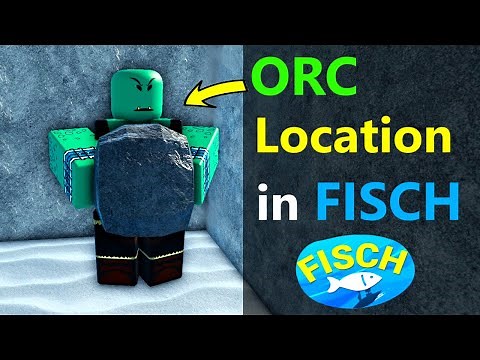 How to find ORC in Roblox FISCH | ORC Location in Fisch #roblox #fisch